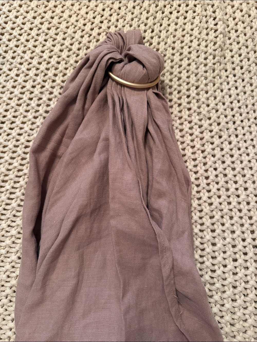 Dusty Mauve Ring-Sling